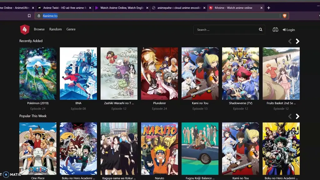 Website-website streaming anime legal