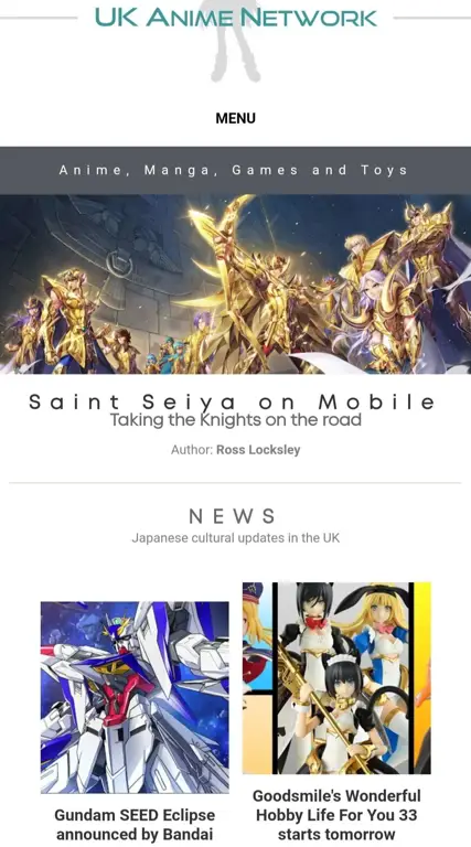 Website Berita Anime