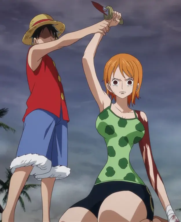 Gambar Monkey D. Luffy dari One Piece