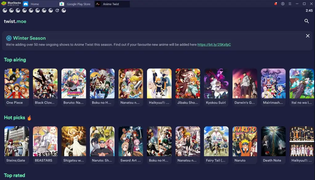 Perbandingan situs streaming anime