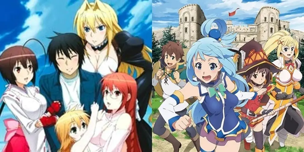 Adegan anime ecchi yang aman untuk dilihat