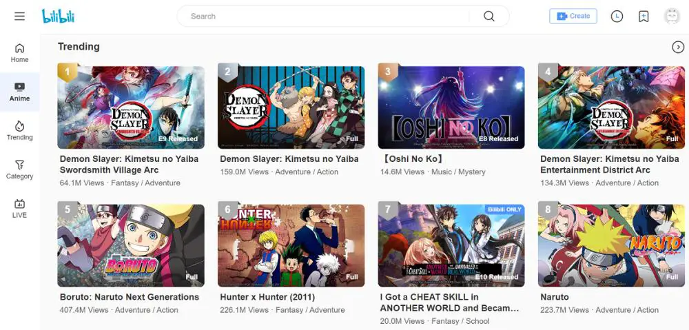 Layanan streaming anime legal di Indonesia