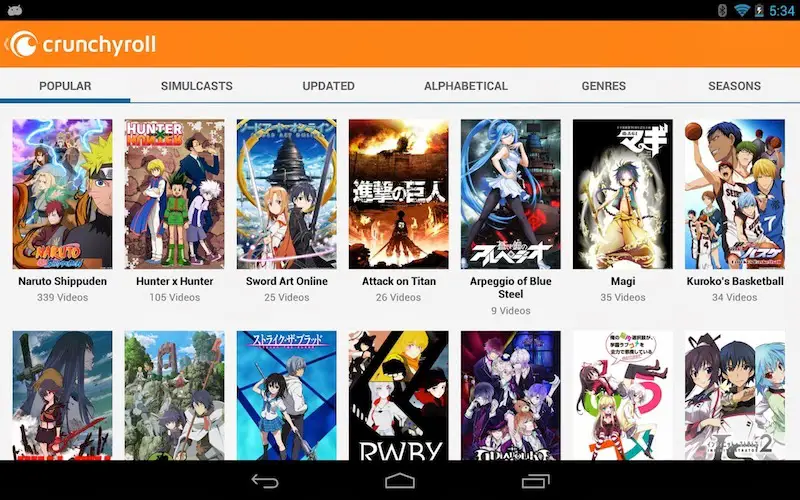 Aplikasi anime terbaik untuk android