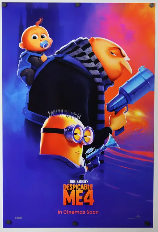 Poster film Despicable Me 4