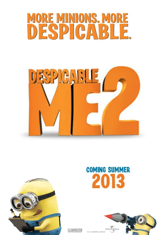 Poster film Despicable Me 2