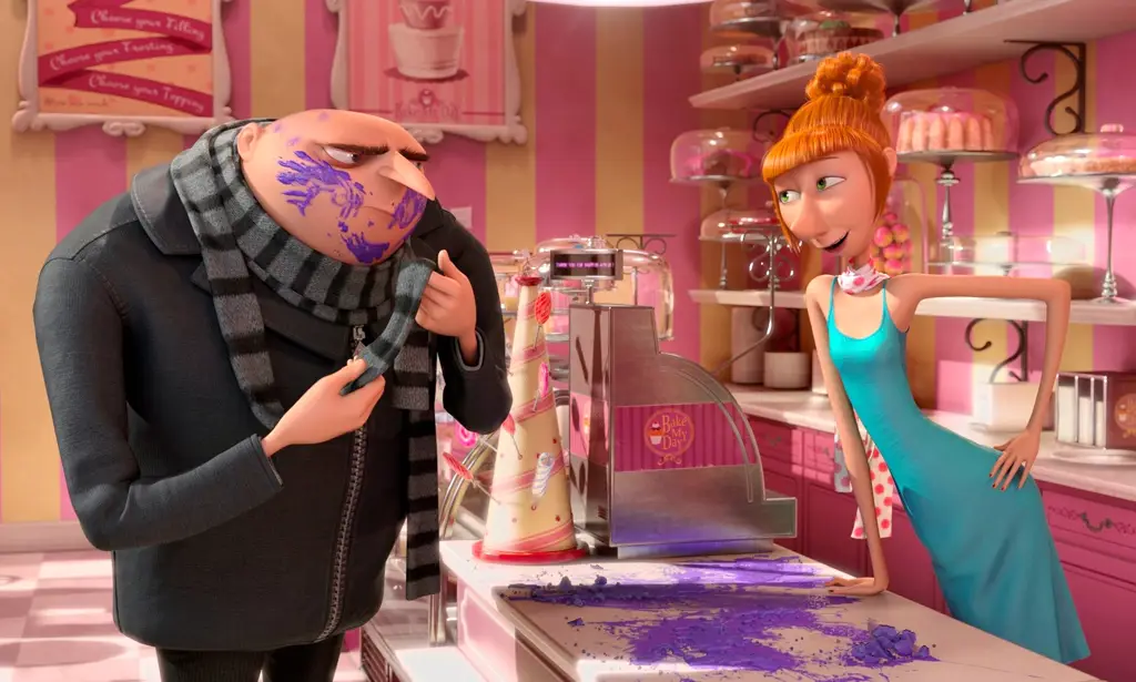 Gambar Gru, tokoh utama dalam film Despicable Me 2.