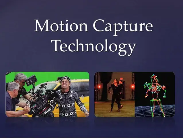 Gambar teknologi motion capture dalam pembuatan film.