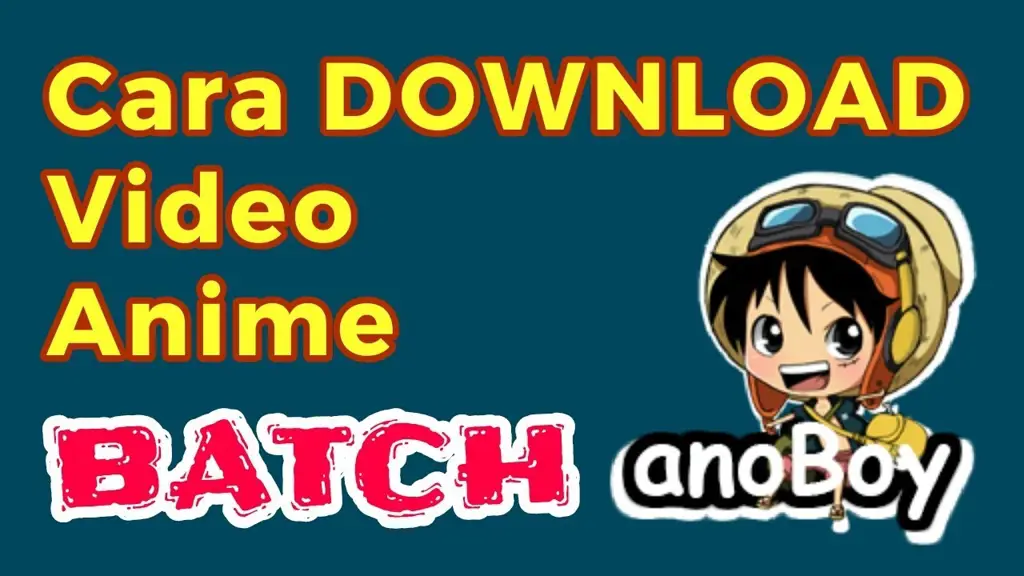 web download anime batch