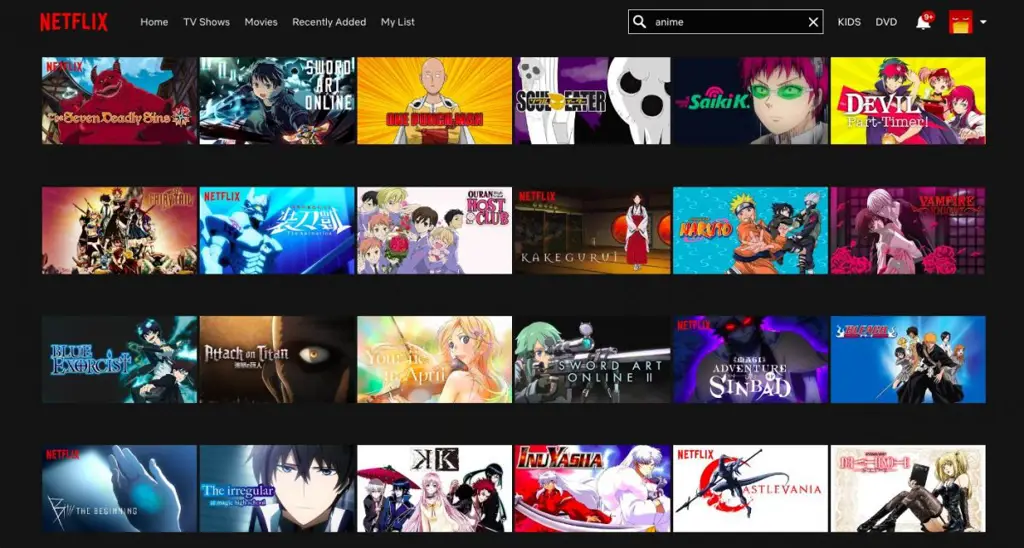 Platform streaming anime legal dan aman