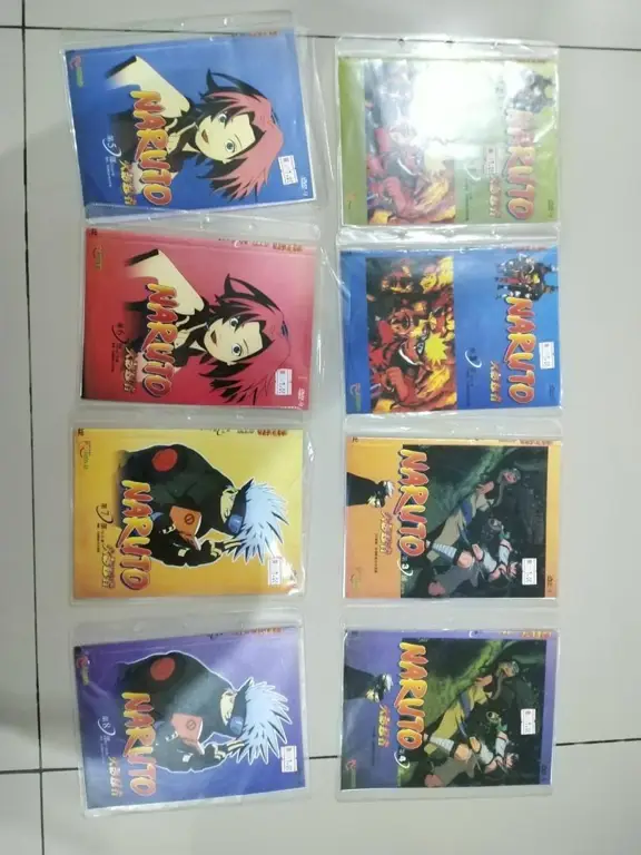 Koleksi DVD Naruto