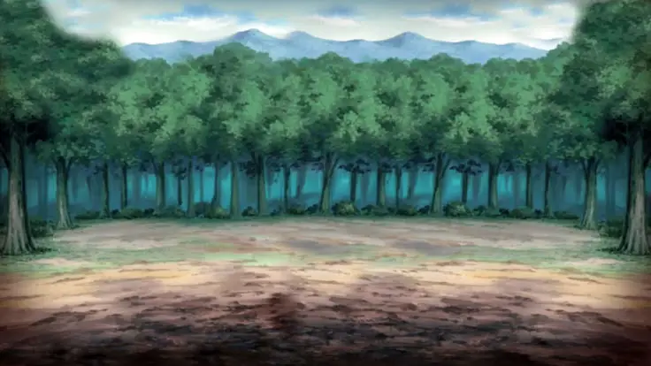 Pemandangan alam dalam Naruto Shippuden