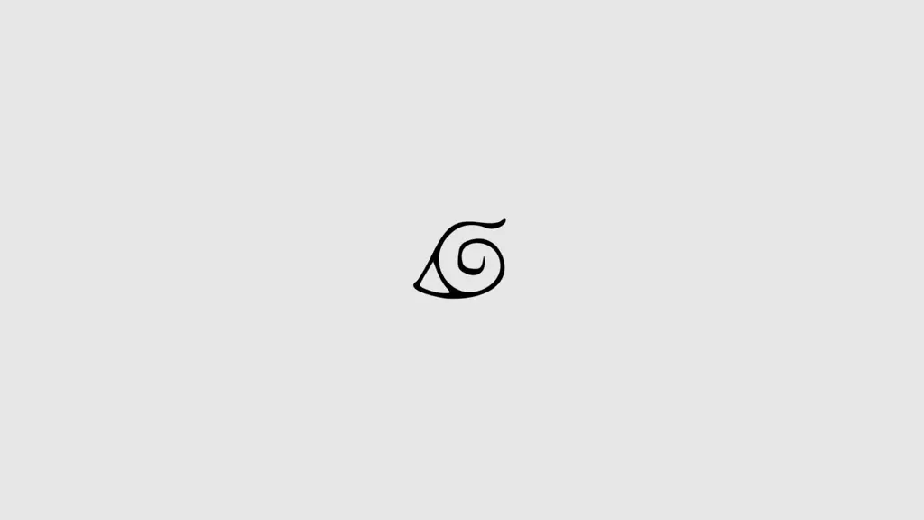 Gambar logo Naruto minimalis