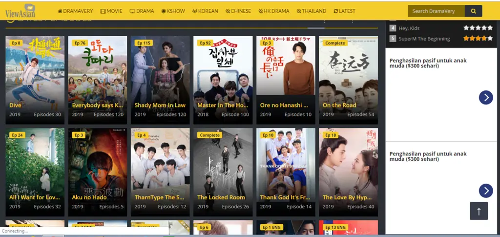 Website terbaik untuk menonton drama Jepang gratis