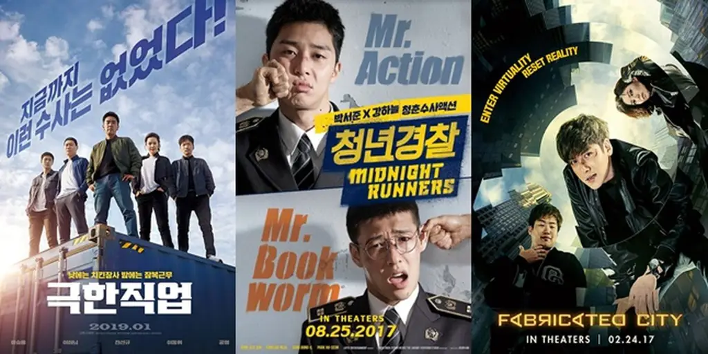 Adegan aksi dalam film Korea terbaru