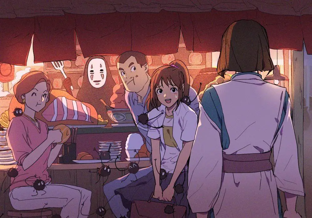 Gambar karya seni Spirited Away