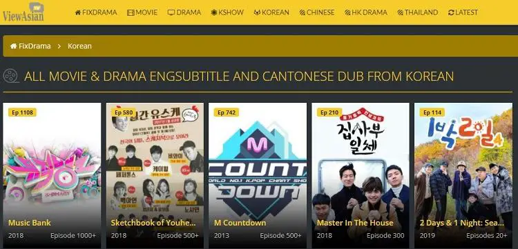 Gambar berbagai situs streaming drama Korea