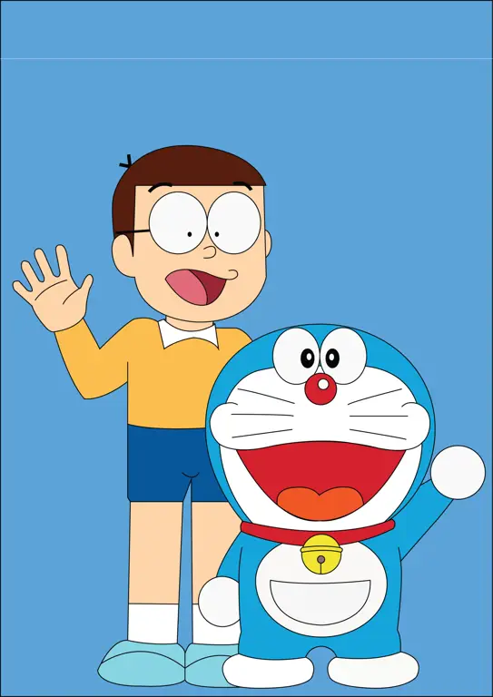 Gambar karakter-karakter Doraemon