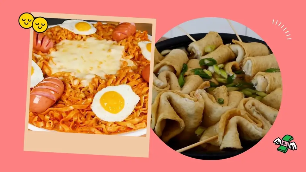 Makanan Korea dan drama Korea yang nikmat ditonton sambil menikmati makanan