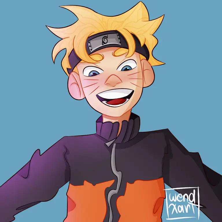 Gambar fan art Naruto