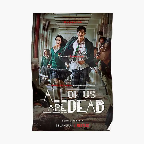 Poster drama Korea All of Us Are Dead