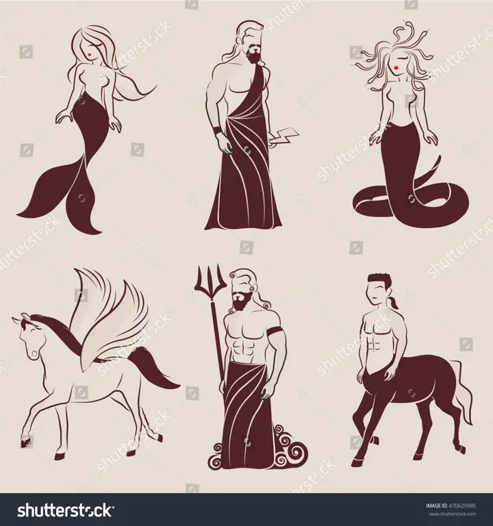 Inspirasi Nama dari Mitologi untuk Tokoh Kartun Gambar yang menampilkan berbagai nama karakter kartun yang terinspirasi dari mitologi