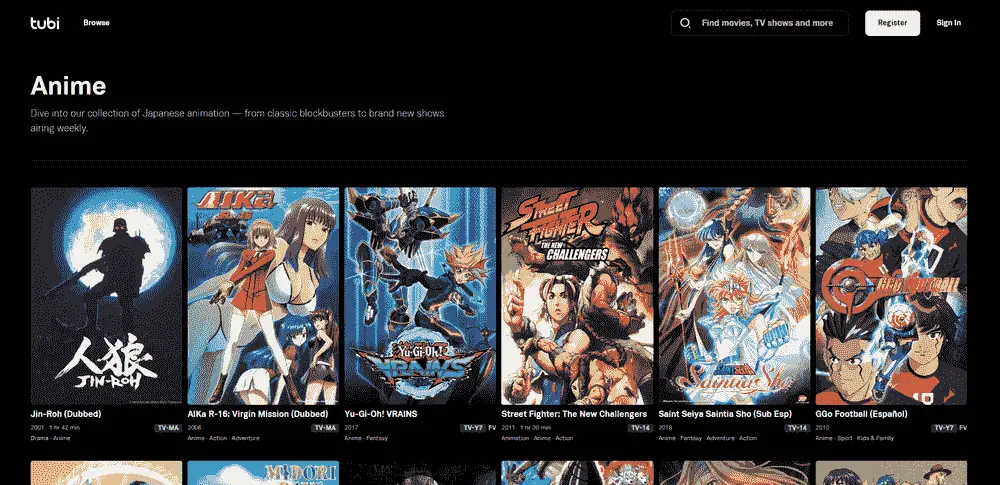 Streaming Anime di Laptop Gambar laptop yang menampilkan streaming anime sub indo
