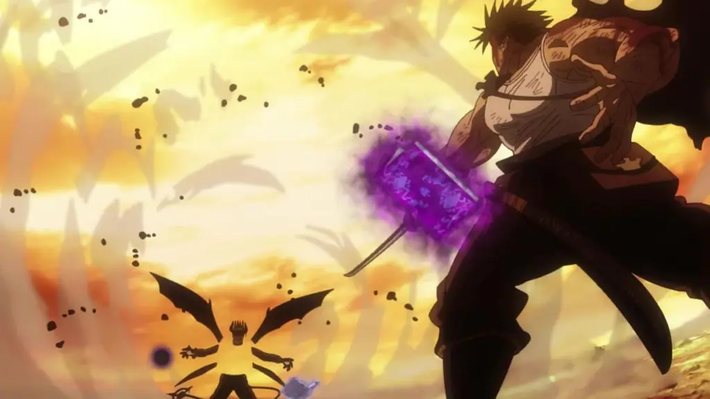 Gambar berbagai macam sihir di Black Clover