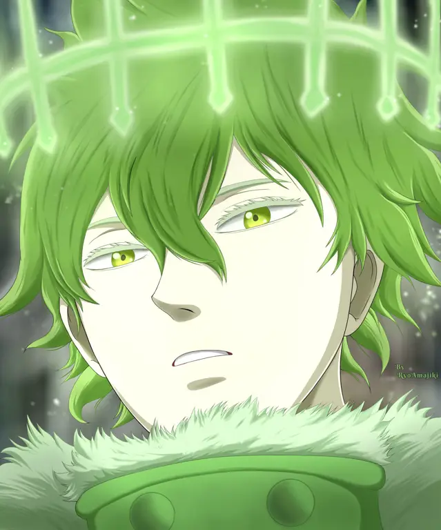 Gambar Yuno dari Black Clover