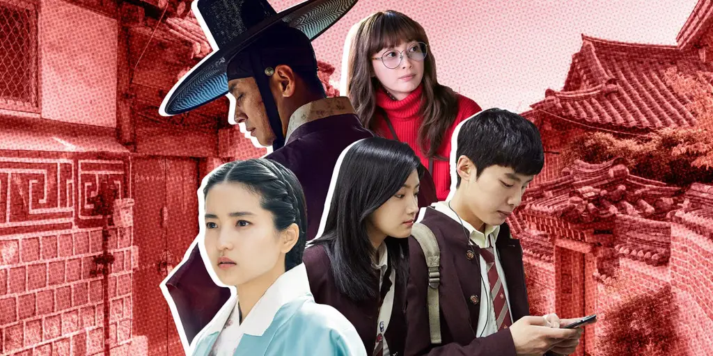 Gambar berbagai drama Korea yang sedang streaming