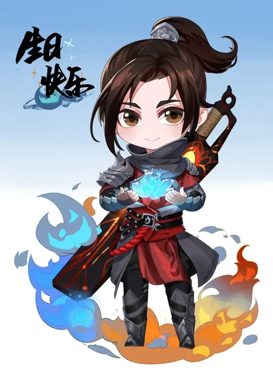 Gambar Xiao Yan di Battle Through The Heavens