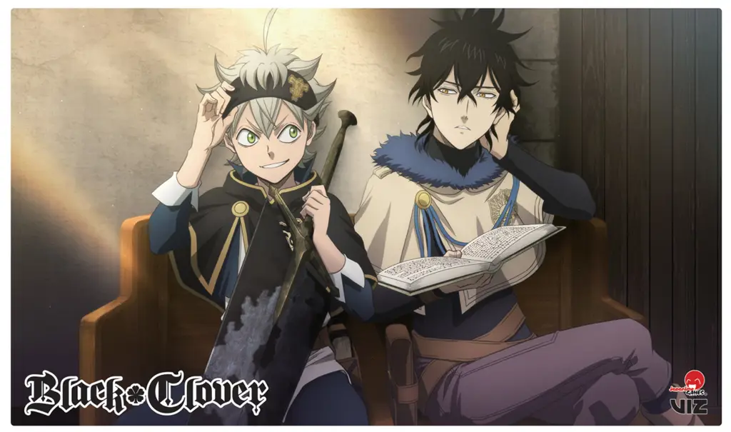 Gambar Asta dan Yuno dari Black Clover