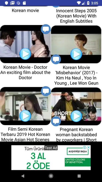 Berbagai aplikasi streaming drama Korea di smartphone