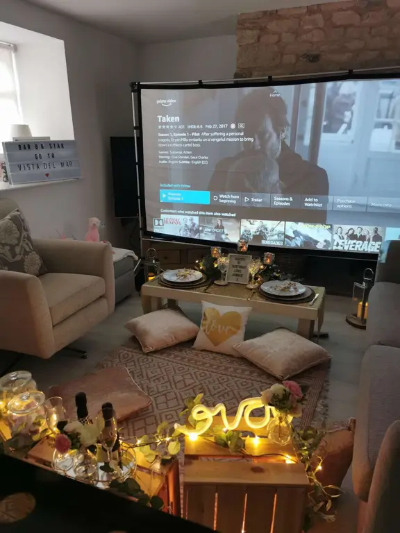 Siapkan suasana nyaman untuk menikmati film semi Suasana nyaman untuk menonton film
