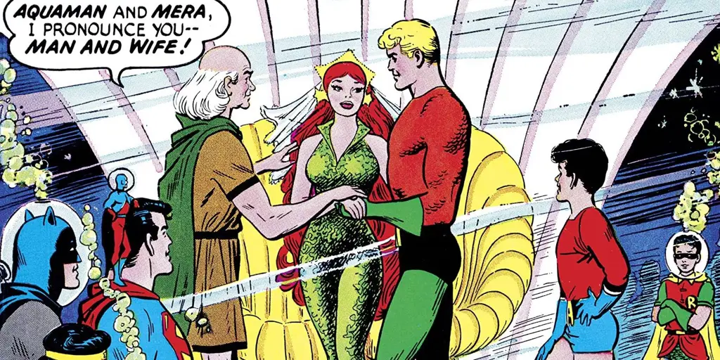 Aquaman dan Mera bersama