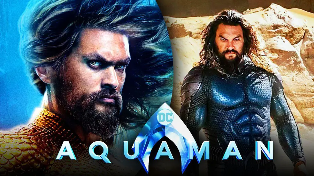 Foto Jason Momoa sebagai Aquaman