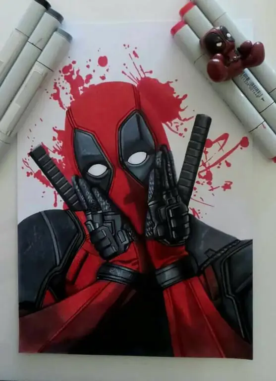 Potret karakter Deadpool