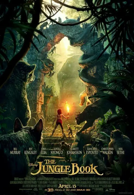 Poster film petualangan fantasi