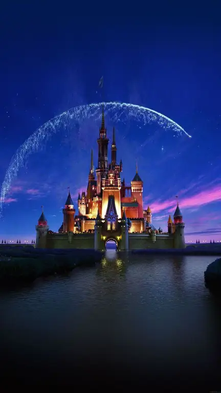 Gambar kastil Disney yang megah