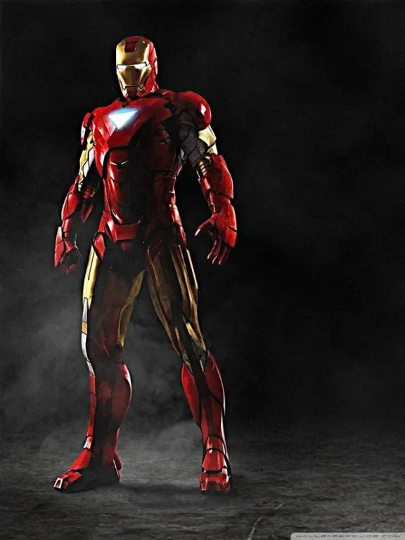 Gambar Tony Stark dalam film Iron Man 3