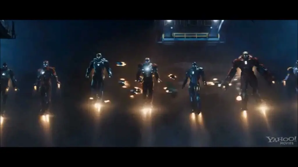 Adegan aksi dalam film Iron Man 3