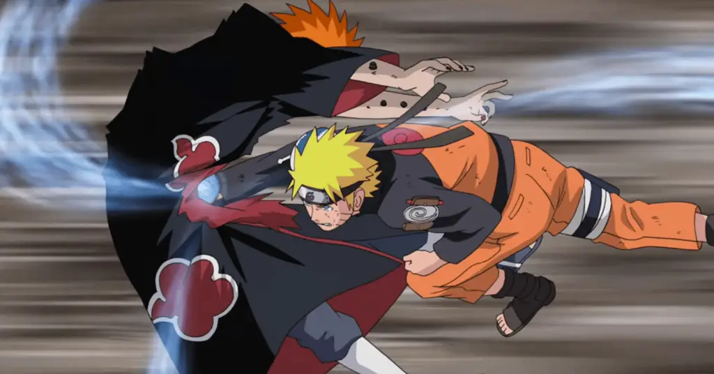 Gambar adegan pertarungan Naruto Shippuden