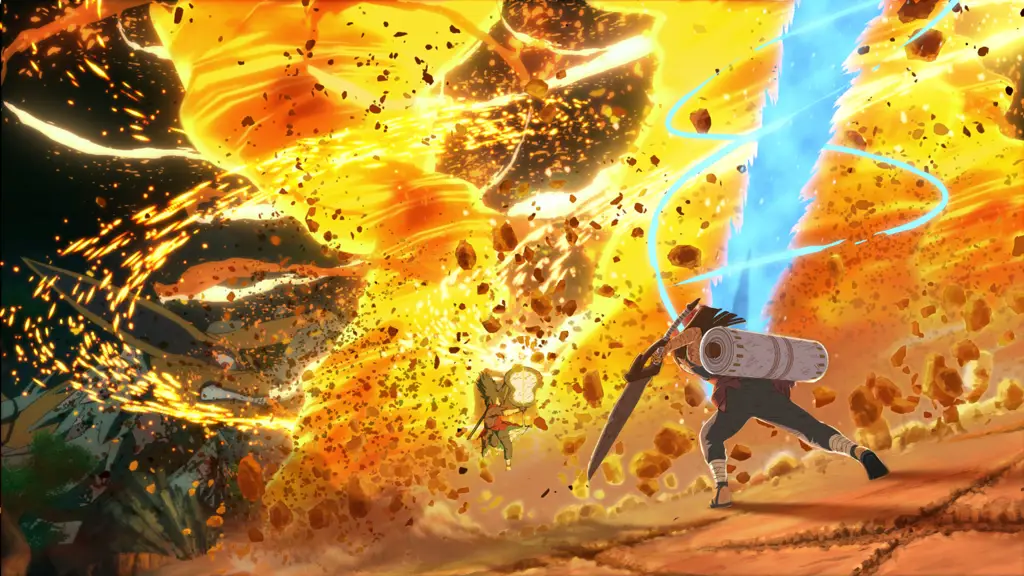 Gambar pemandangan alam yang indah, cocok untuk poster Naruto Shippuden