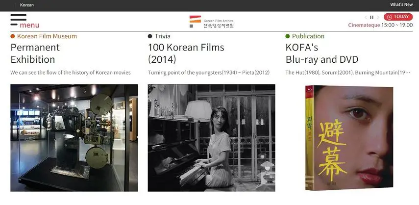 Gambar situs web download film Korea