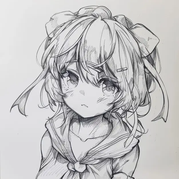 Latar Belakang Anime yang Menarik Contoh sketsa latar belakang anime
