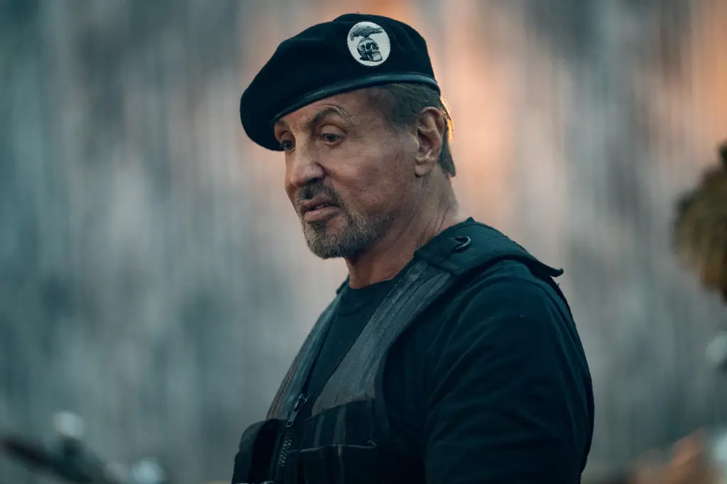 Sylvester Stallone dalam film The Expendables 4