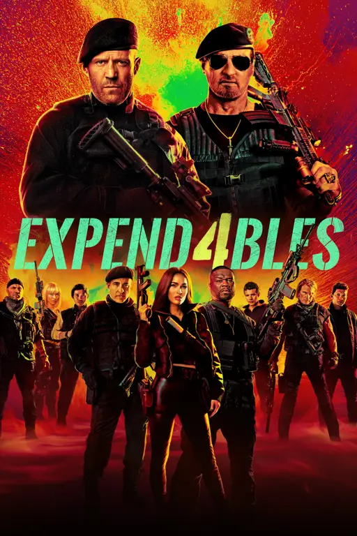 Poster film The Expendables 4