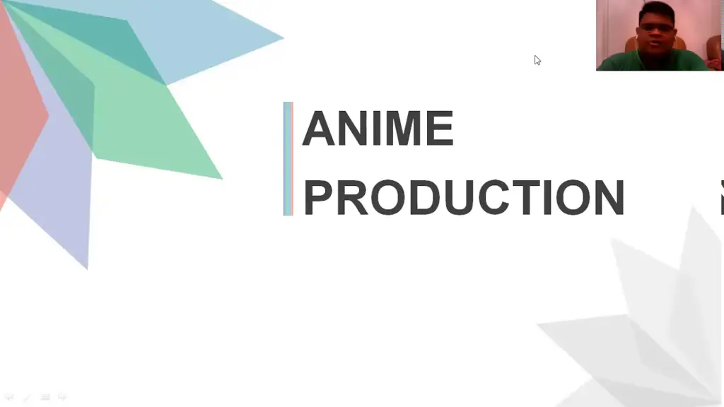 Proses produksi web anime