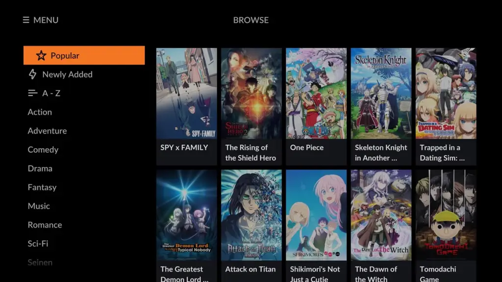 Streaming anime yang aman